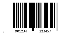 EAN13 (13 digits)